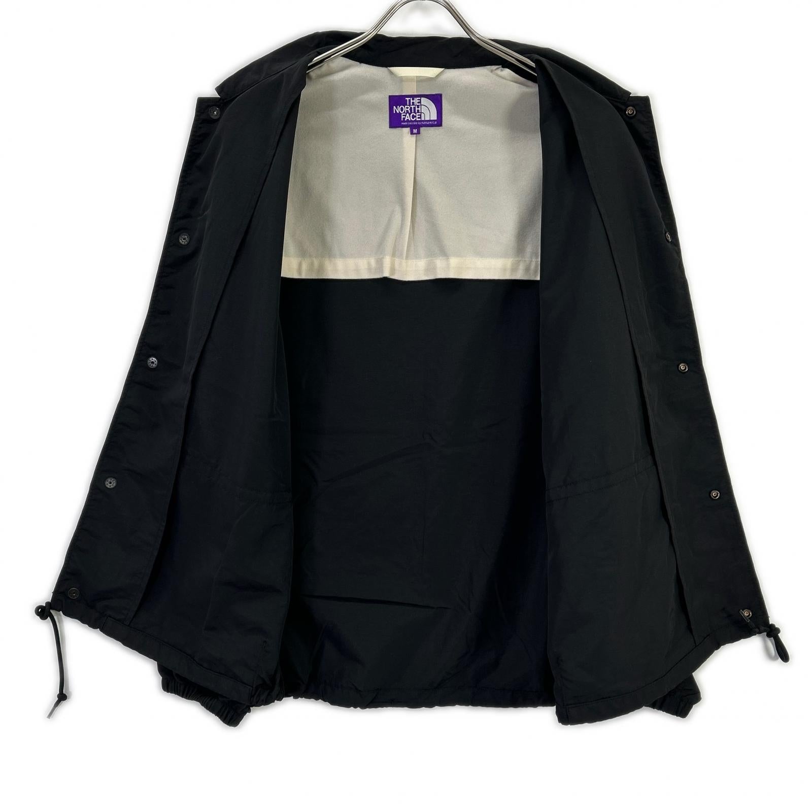 THE NORTH FACE PURPLE LABEL ザ ノースフェイス パープルレーベル 25年製 N25FA058 ブラック PERTEX UNLIMITED Field Coach Jacket ジャケット