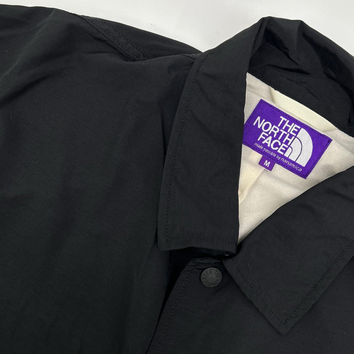 THE NORTH FACE PURPLE LABEL ザ ノースフェイス パープルレーベル 25年製 N25FA058 ブラック PERTEX UNLIMITED Field Coach Jacket ジャケット