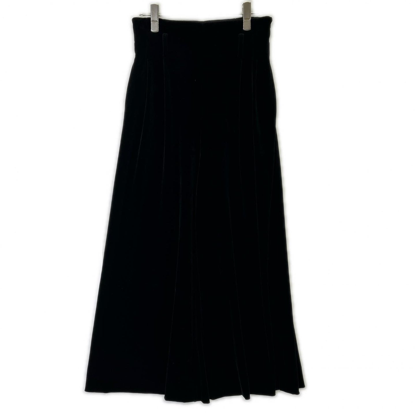 DAISY LIN デイジーリン 06576-DLPCF12MS ブラック ELEGANT FLARE VELOUR PANTS ベルベットフレアパンツ ボトムス