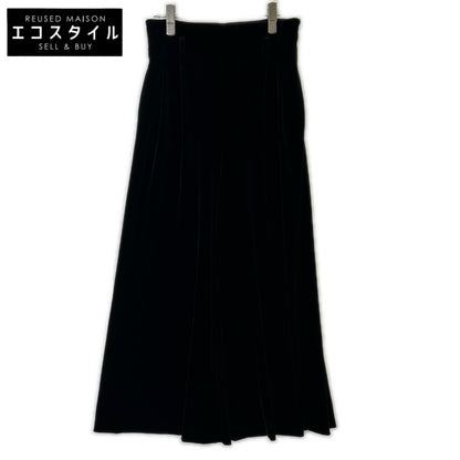 DAISY LIN デイジーリン 06576-DLPCF12MS ブラック ELEGANT FLARE VELOUR PANTS ベルベットフレアパンツ ボトムス