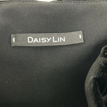 DAISY LIN デイジーリン 06576-DLPCF12MS ブラック ELEGANT FLARE VELOUR PANTS ベルベットフレアパンツ ボトムス