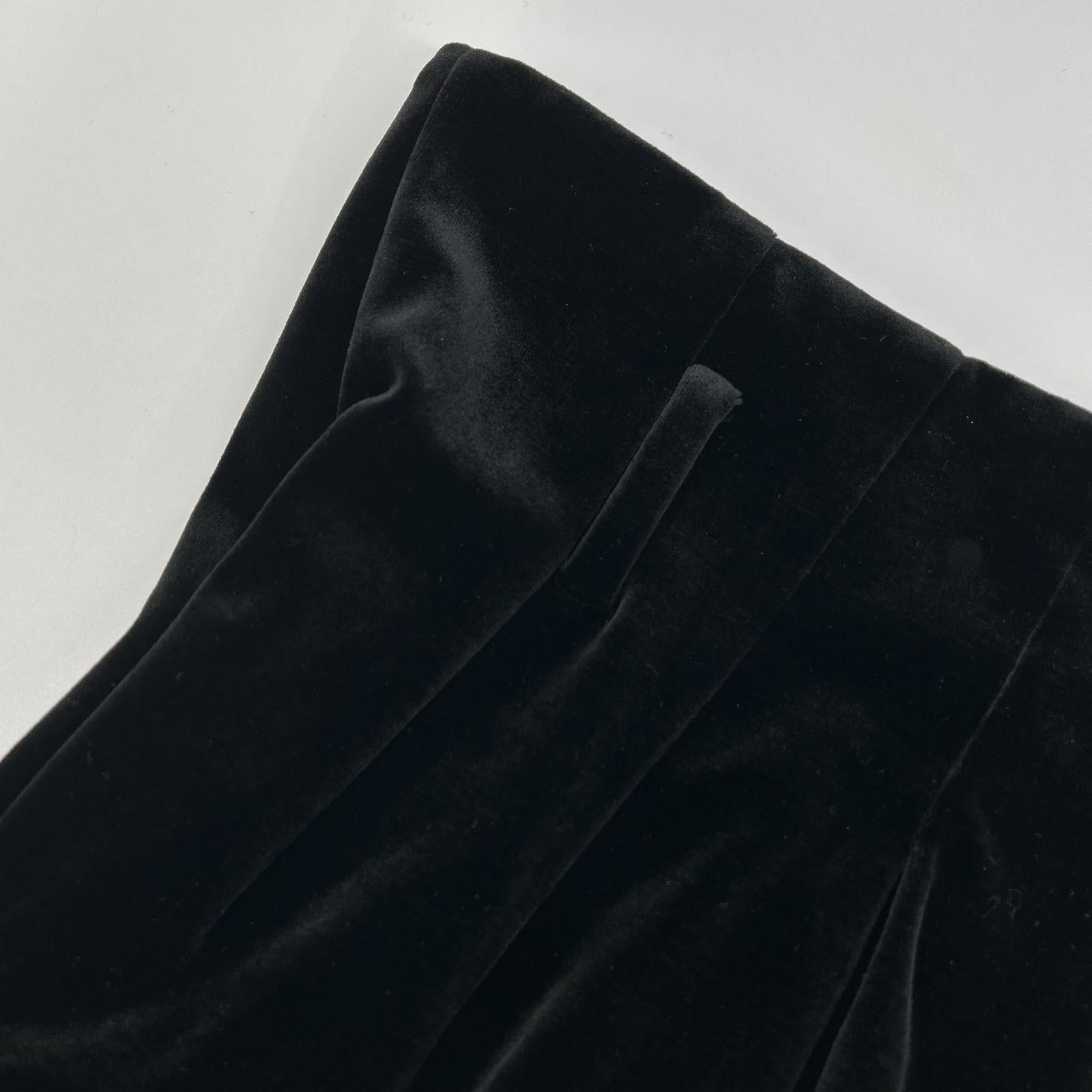 DAISY LIN デイジーリン 06576-DLPCF12MS ブラック ELEGANT FLARE VELOUR PANTS ベルベットフレアパンツ ボトムス