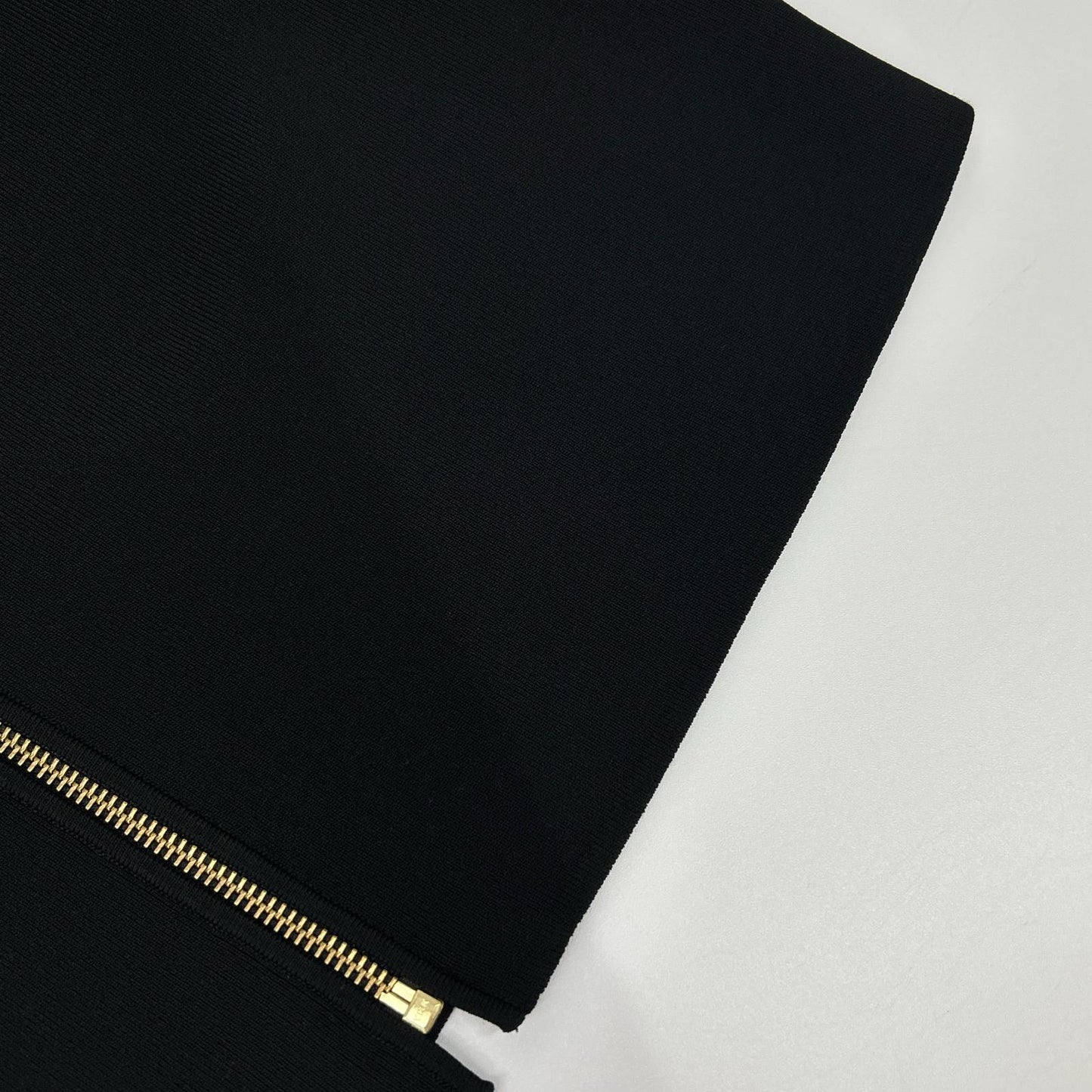 BLACK LABEL CRESTBRIDGE ブラックレーベルクレストブリッジ ブラック 7分袖ニットブルゾン ジャケット