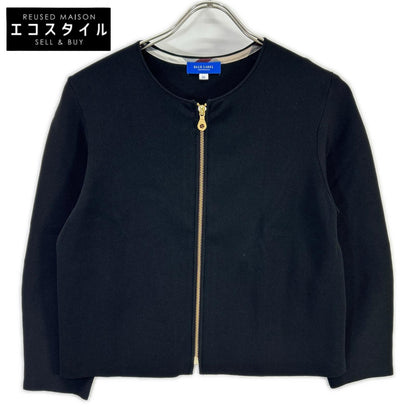 BLACK LABEL CRESTBRIDGE ブラックレーベルクレストブリッジ ブラック 7分袖ニットブルゾン ジャケット