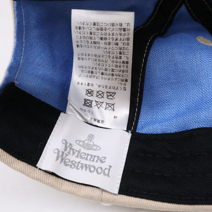 VivienneWestwood ヴィヴィアンウエストウッド 【美品】オーブ刺繍 キャップ 帽子