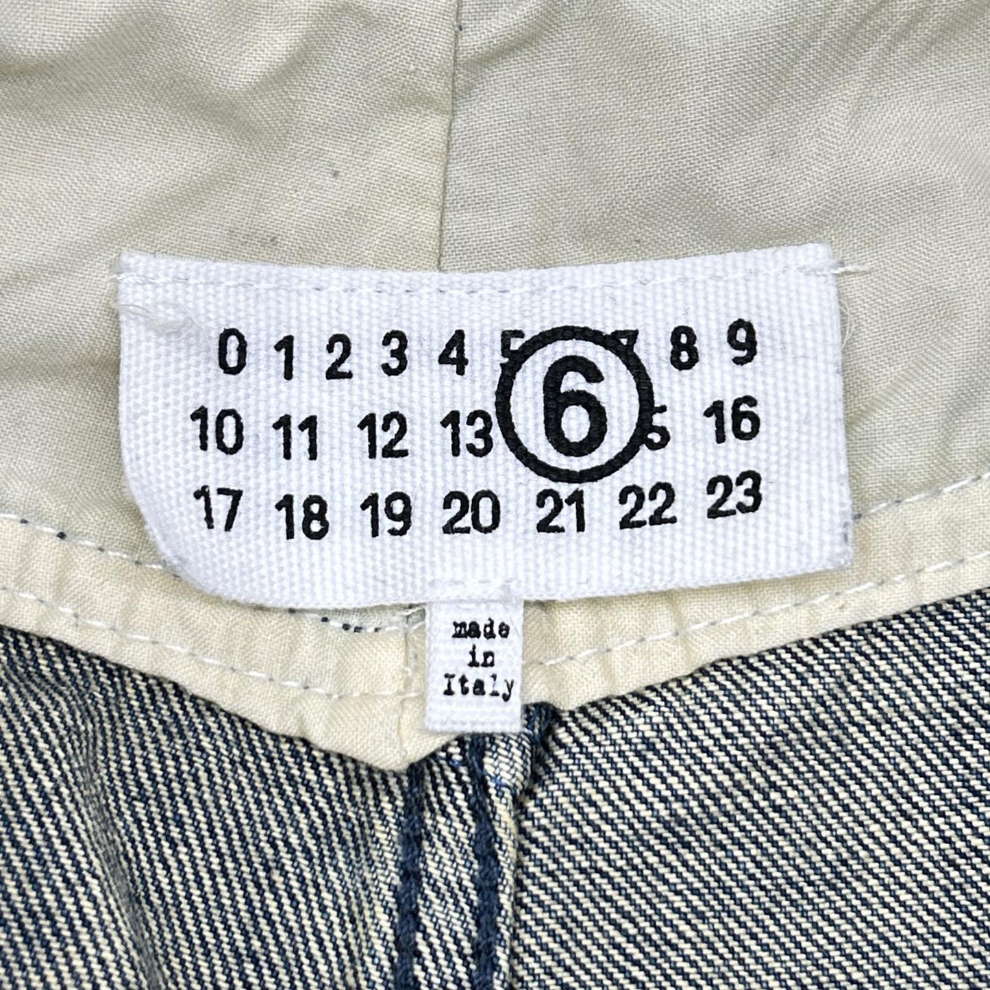 MM6 エムエムシックス 24SS S52KA0482 インディゴ Denim 5-Pocket Trousers デニムパンツ ボトムス