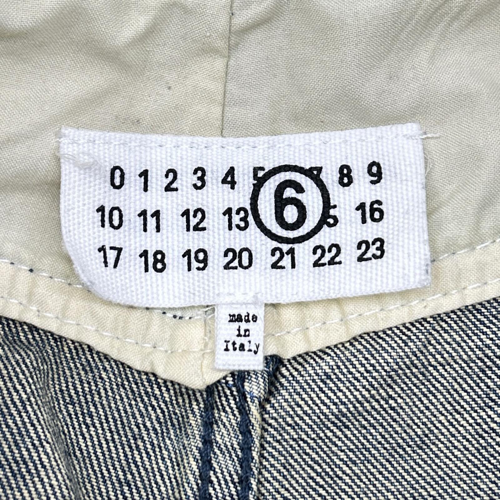 MM6 エムエムシックス 24SS S52KA0482 インディゴ Denim 5-Pocket Trousers デニムパンツ ボトムス