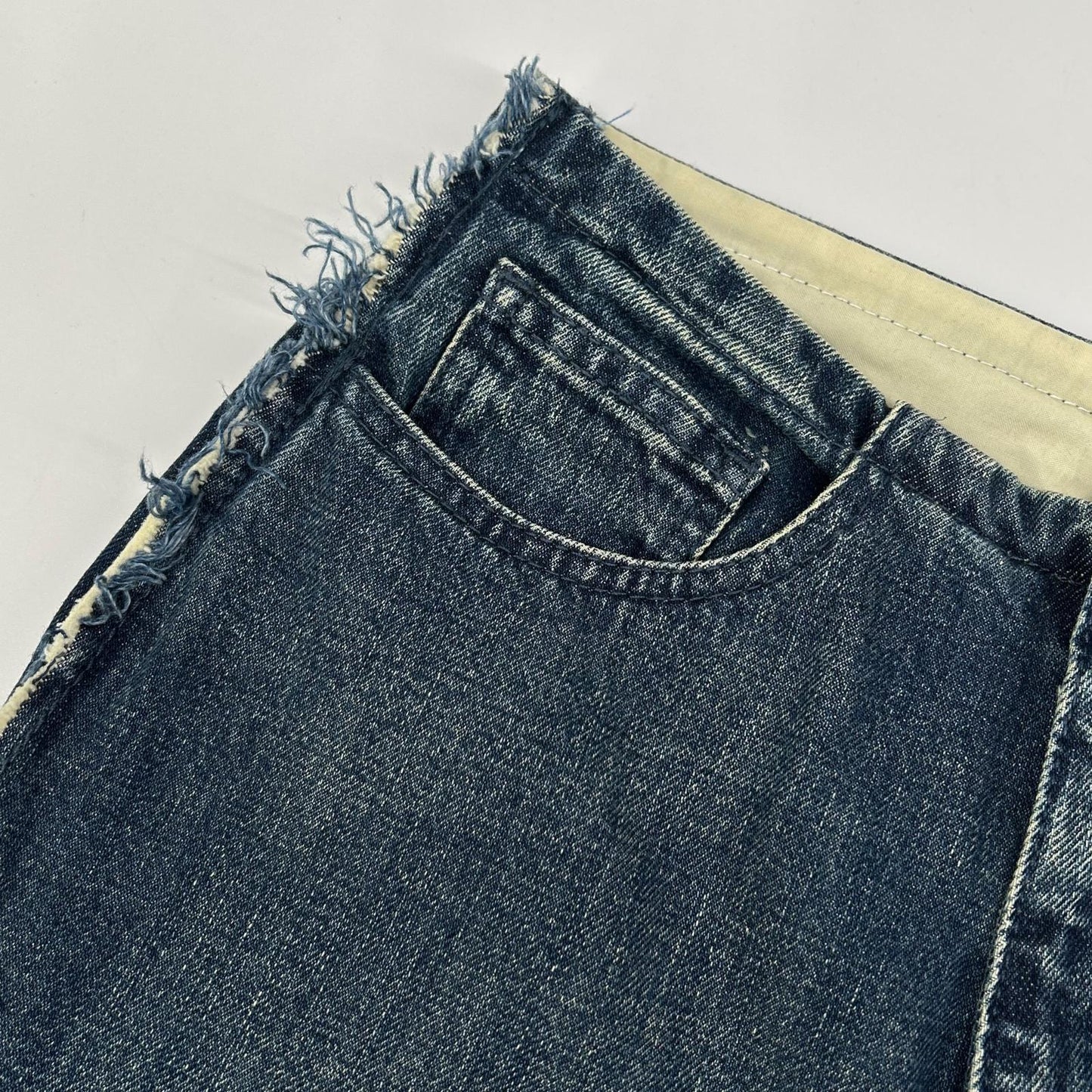 MM6 エムエムシックス 24SS S52KA0482 インディゴ Denim 5-Pocket Trousers デニムパンツ ボトムス