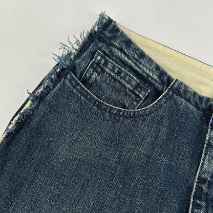 MM6 エムエムシックス 24SS S52KA0482 インディゴ Denim 5-Pocket Trousers デニムパンツ ボトムス
