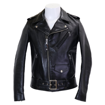 schott ショット 直営店限定 7822950022 613SJH SPECIAL HORSEHIDE ONESTAR ベジタブルタンニン鞣し 茶芯 ダブルライダースジャケット ジャケット