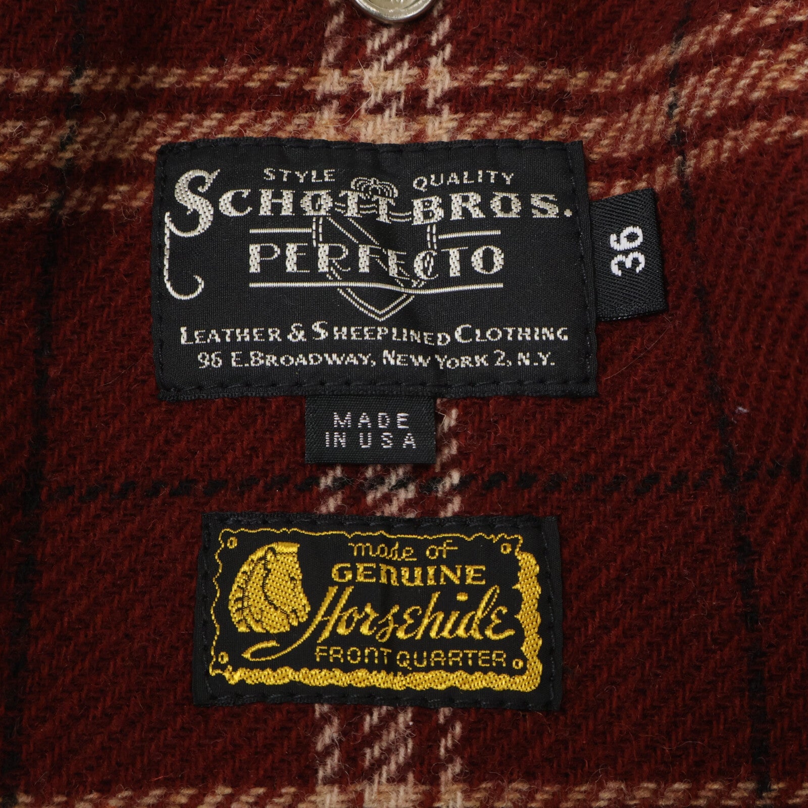 schott ショット 直営店限定 7822950022 613SJH SPECIAL HORSEHIDE ONESTAR ベジタブルタンニン鞣し 茶芯 ダブルライダースジャケット ジャケット