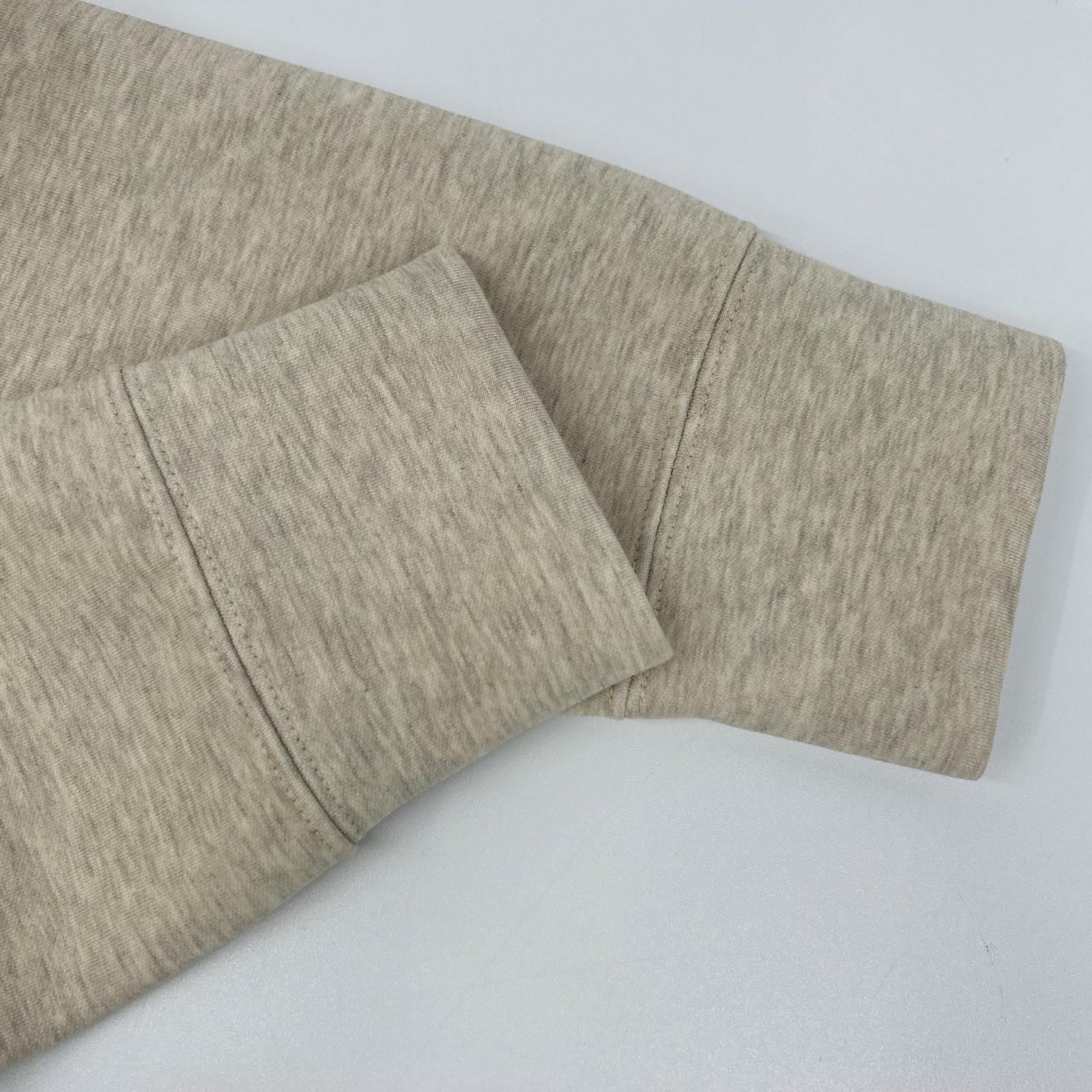 Spick&Span スピック＆スパン 26年製 26-070-200-9065 クリームホワイト コットン混 ストレッチジップフードパーカー トップス