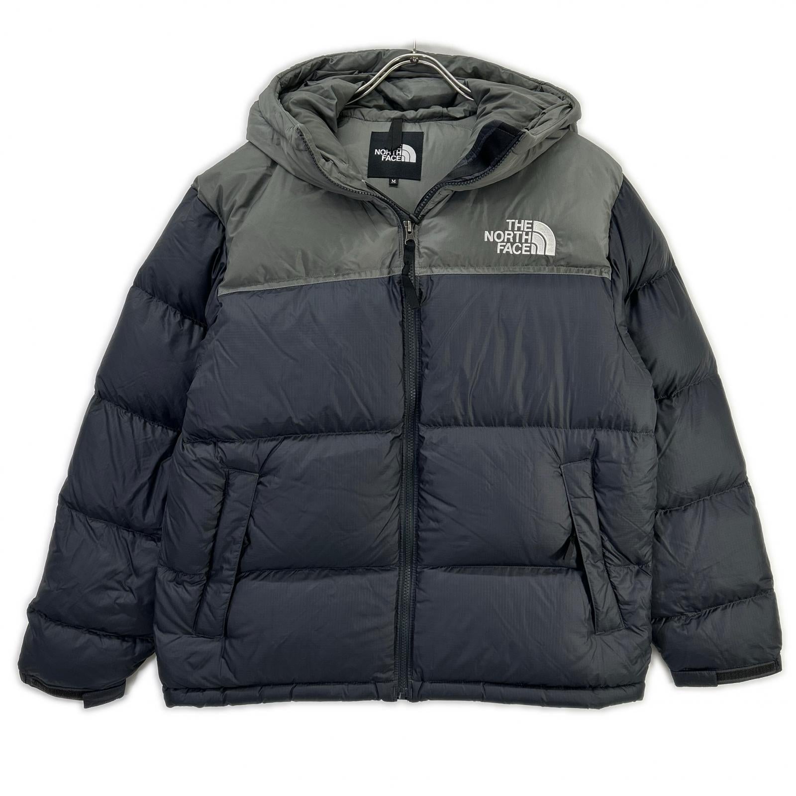THE NORTH FACE ノースフェイス ND92559 グレー Nuptse Hoodie ヌプシフーディー ダウンジャケット ジャケット
