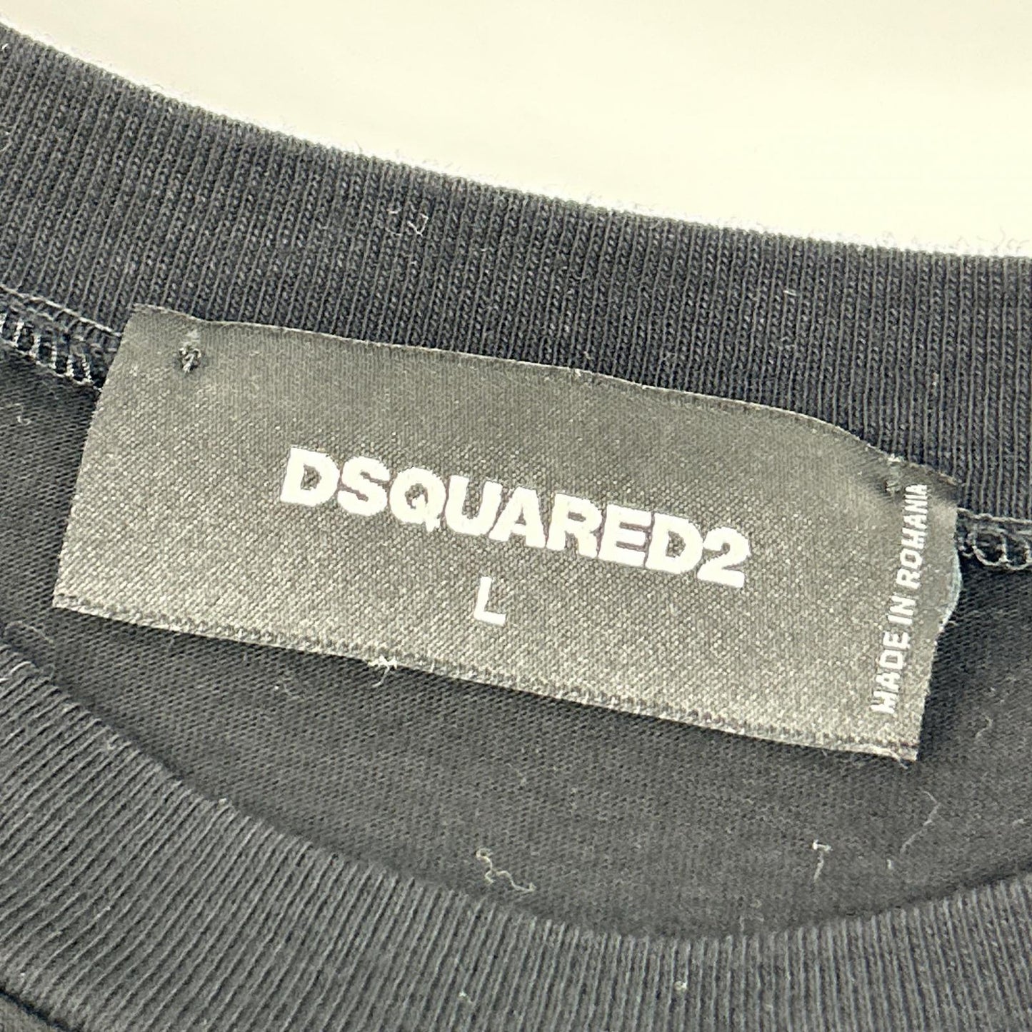 DSQUARED2 ディースクエアード S71GD1058 22年 ブラック Ceresio9 Cool T-Shirt Tシャツ トップス