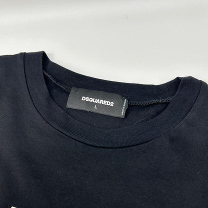 DSQUARED2 ディースクエアード S71GD1058 22年 ブラック Ceresio9 Cool T-Shirt Tシャツ トップス