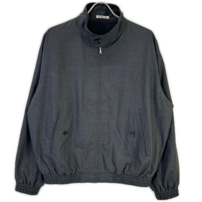 AURALEE オーラリー 26SS A26SB01MT トップチャコール ULTRA FINE TROPICAL WOOL ZIP BLOUSON ジャケット