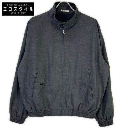 AURALEE オーラリー 26SS A26SB01MT トップチャコール ULTRA FINE TROPICAL WOOL ZIP BLOUSON ジャケット