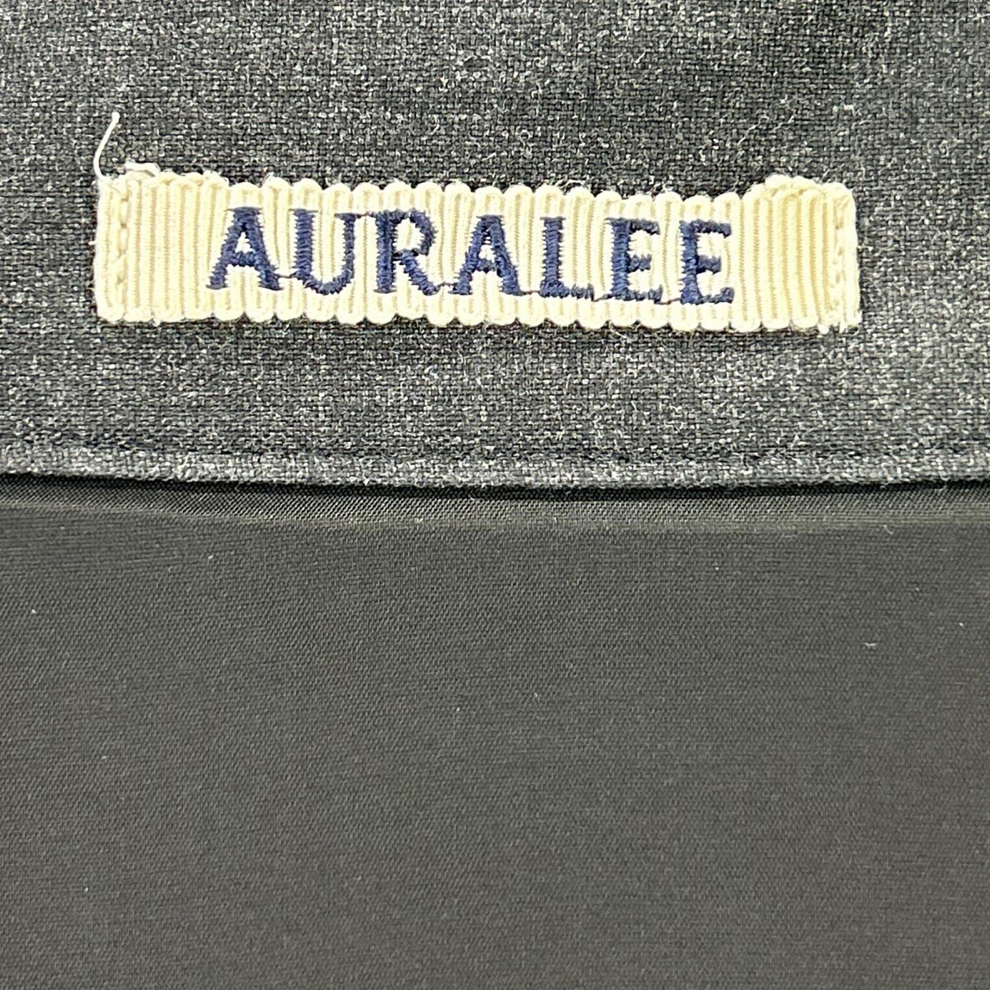 AURALEE オーラリー 26SS A26SB01MT トップチャコール ULTRA FINE TROPICAL WOOL ZIP BLOUSON ジャケット
