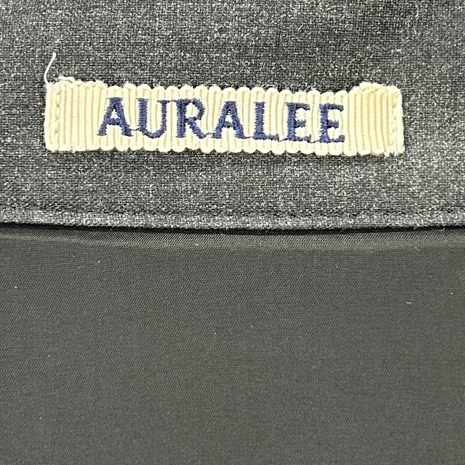 AURALEE オーラリー 26SS A26SB01MT トップチャコール ULTRA FINE TROPICAL WOOL ZIP BLOUSON ジャケット