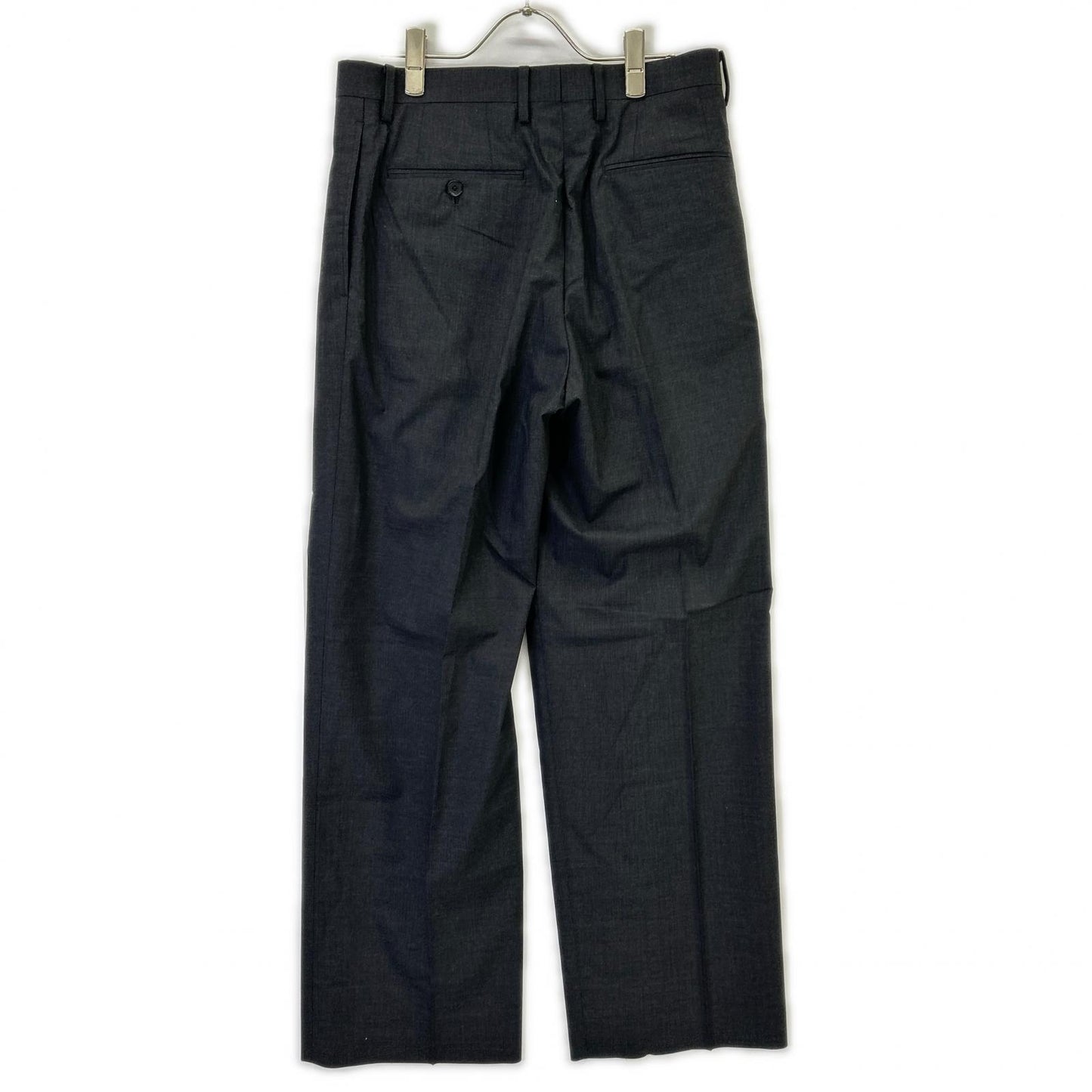 AURALEE オーラリー 26SS A26SP02MT トップチャコール ULTRA FINE TROPICAL WOOL TWO-TUCK SLACKS ボトムス