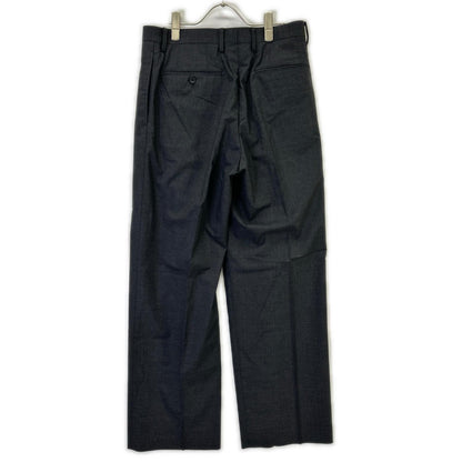 AURALEE オーラリー 26SS A26SP02MT トップチャコール ULTRA FINE TROPICAL WOOL TWO-TUCK SLACKS ボトムス