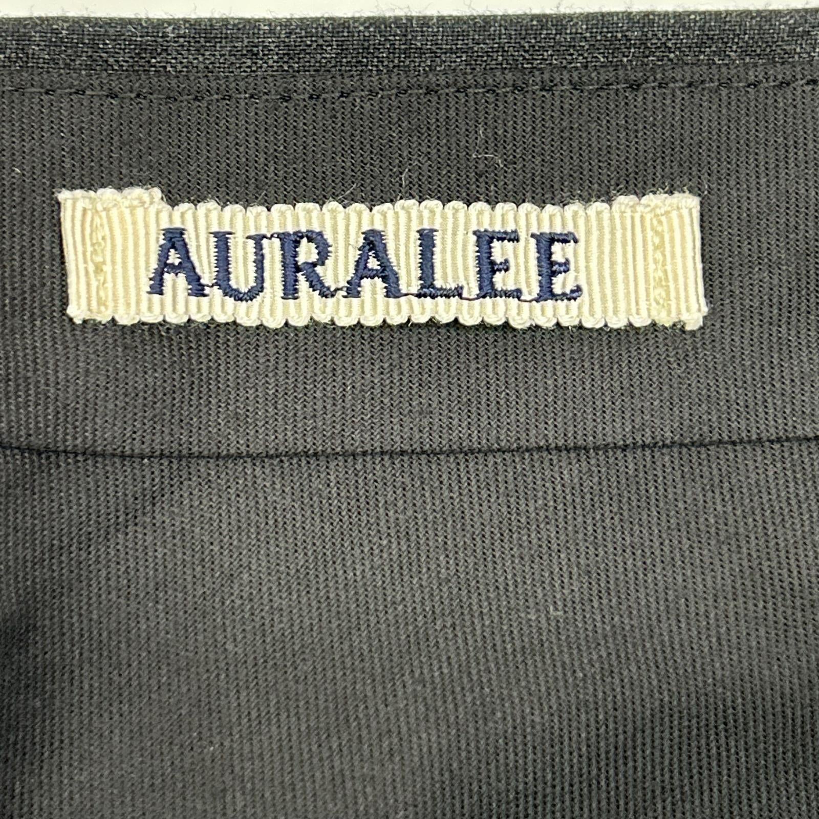 AURALEE オーラリー 26SS A26SP02MT トップチャコール ULTRA FINE TROPICAL WOOL TWO-TUCK SLACKS ボトムス