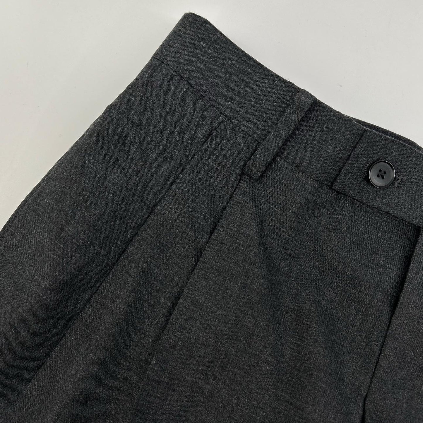 AURALEE オーラリー 26SS A26SP02MT トップチャコール ULTRA FINE TROPICAL WOOL TWO-TUCK SLACKS ボトムス