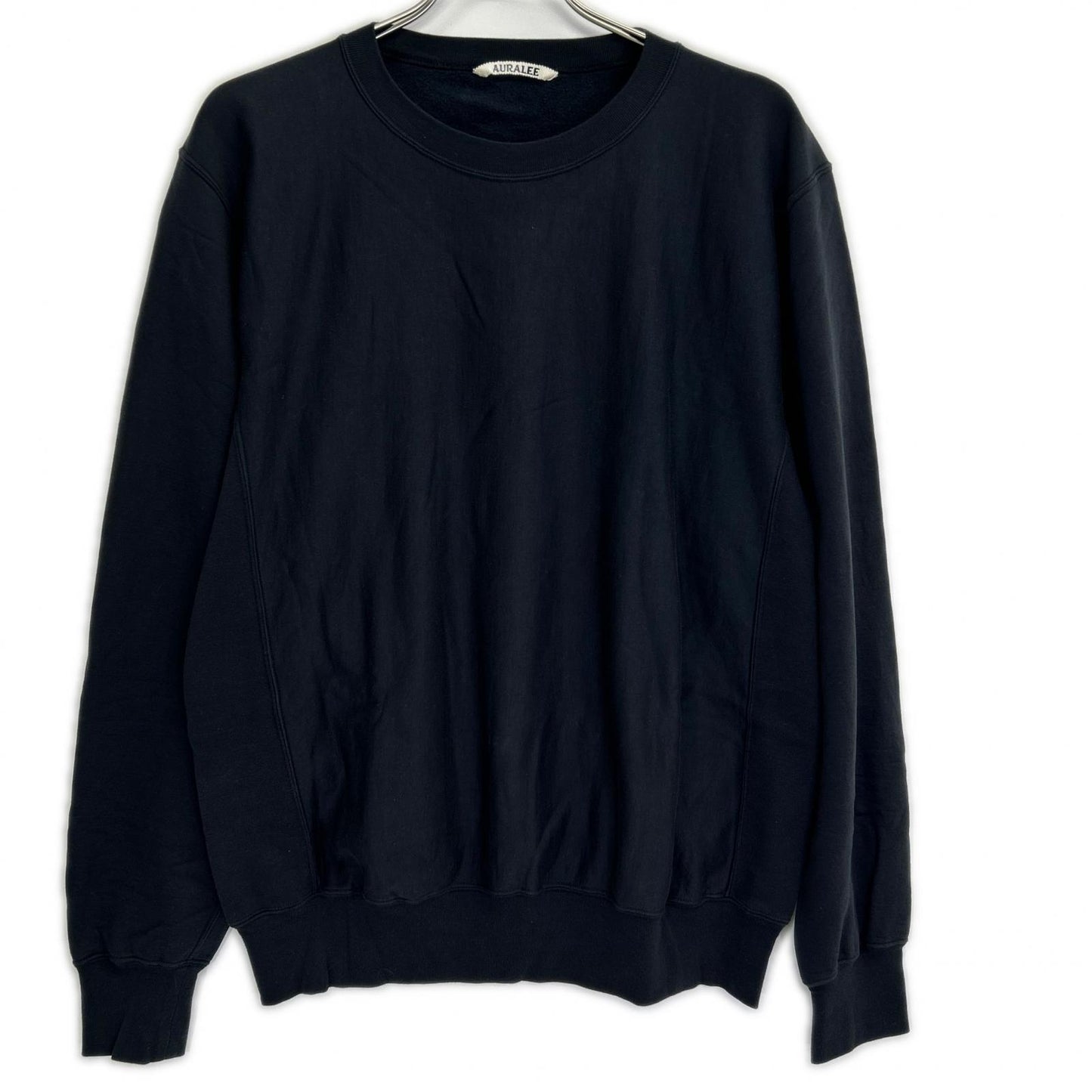 AURALEE オーラリー 26SS A26SP02NU インクブラック ELASTIC HIGH GAUGE SWEAT P/O トップス