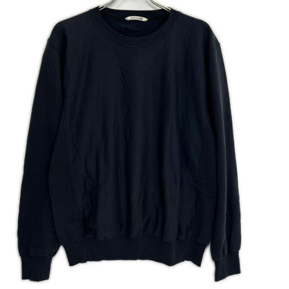 AURALEE オーラリー 26SS A26SP02NU インクブラック ELASTIC HIGH GAUGE SWEAT P/O トップス