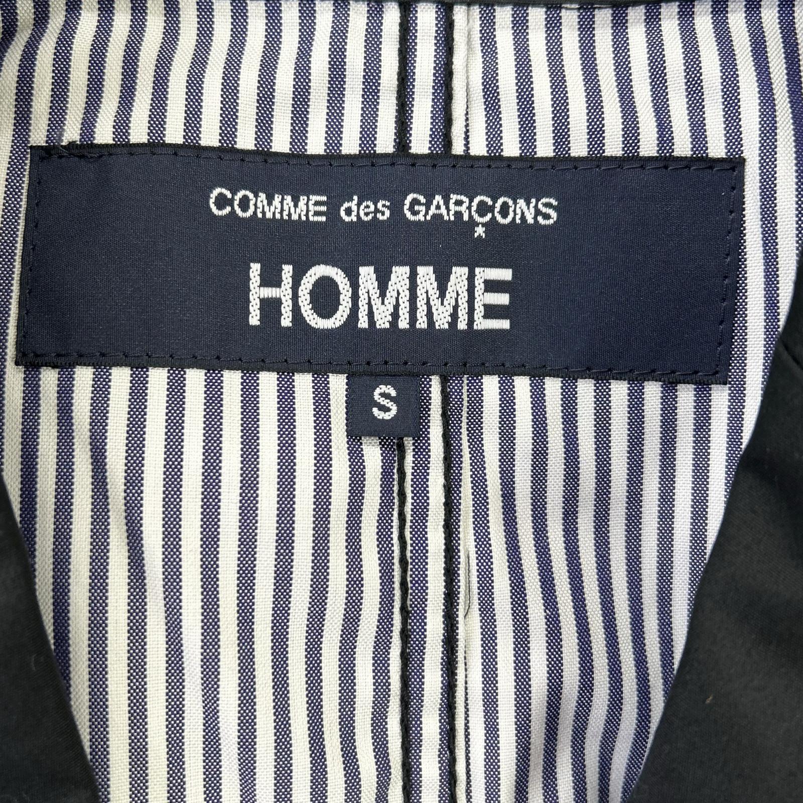 COMMEdesGARCONS HOMME コムデギャルソンオム 26SS HQ-J103 ブラック センターベント パッチポケット 綿ブロードジャケット ジャケット