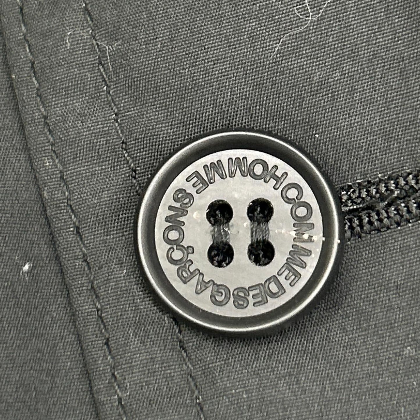 COMMEdesGARCONS HOMME コムデギャルソンオム 26SS HQ-J103 ブラック センターベント パッチポケット 綿ブロードジャケット ジャケット