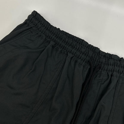 COMMEdesGARCONS HOMME コムデギャルソンオム 26SS HQ-P103 ブラック ドローストリング テーパード 綿ブロードベイカーパンツ ボトムス
