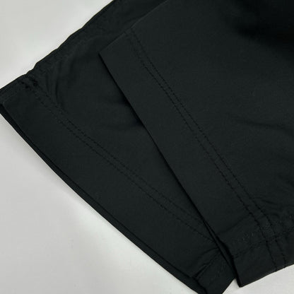 COMMEdesGARCONS HOMME コムデギャルソンオム 26SS HQ-P103 ブラック ドローストリング テーパード 綿ブロードベイカーパンツ ボトムス