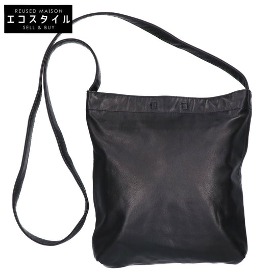 YOKOSAKAMOTO ヨーコサカモト 【美品】YS-BAG-LE-KIP-M RESEARCHER BAG - MEDIUM レザー ショルダーバッグ