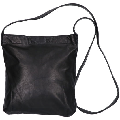 YOKOSAKAMOTO excellent condition YS-BAG-LE-KIP-M RESEARCHER BAG - MEDIUM leather shoulder bag