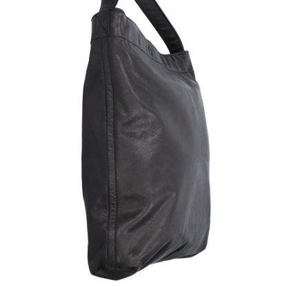 YOKOSAKAMOTO excellent condition YS-BAG-LE-KIP-M RESEARCHER BAG - MEDIUM leather shoulder bag