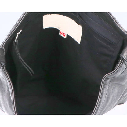 YOKOSAKAMOTO excellent condition YS-BAG-LE-KIP-M RESEARCHER BAG - MEDIUM leather shoulder bag