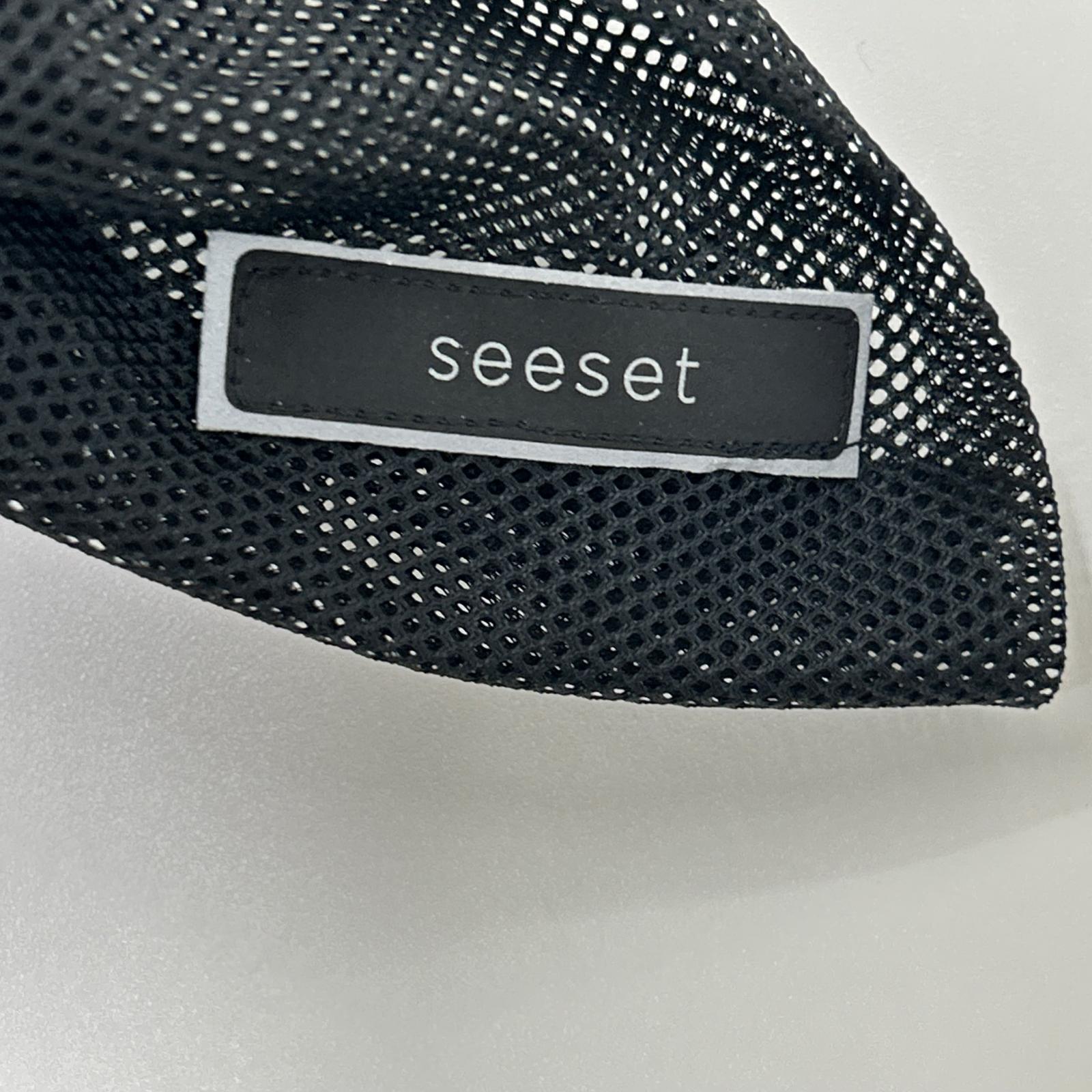 SEESET SeeSet Black Utility Wide Straight Pants Bottoms
