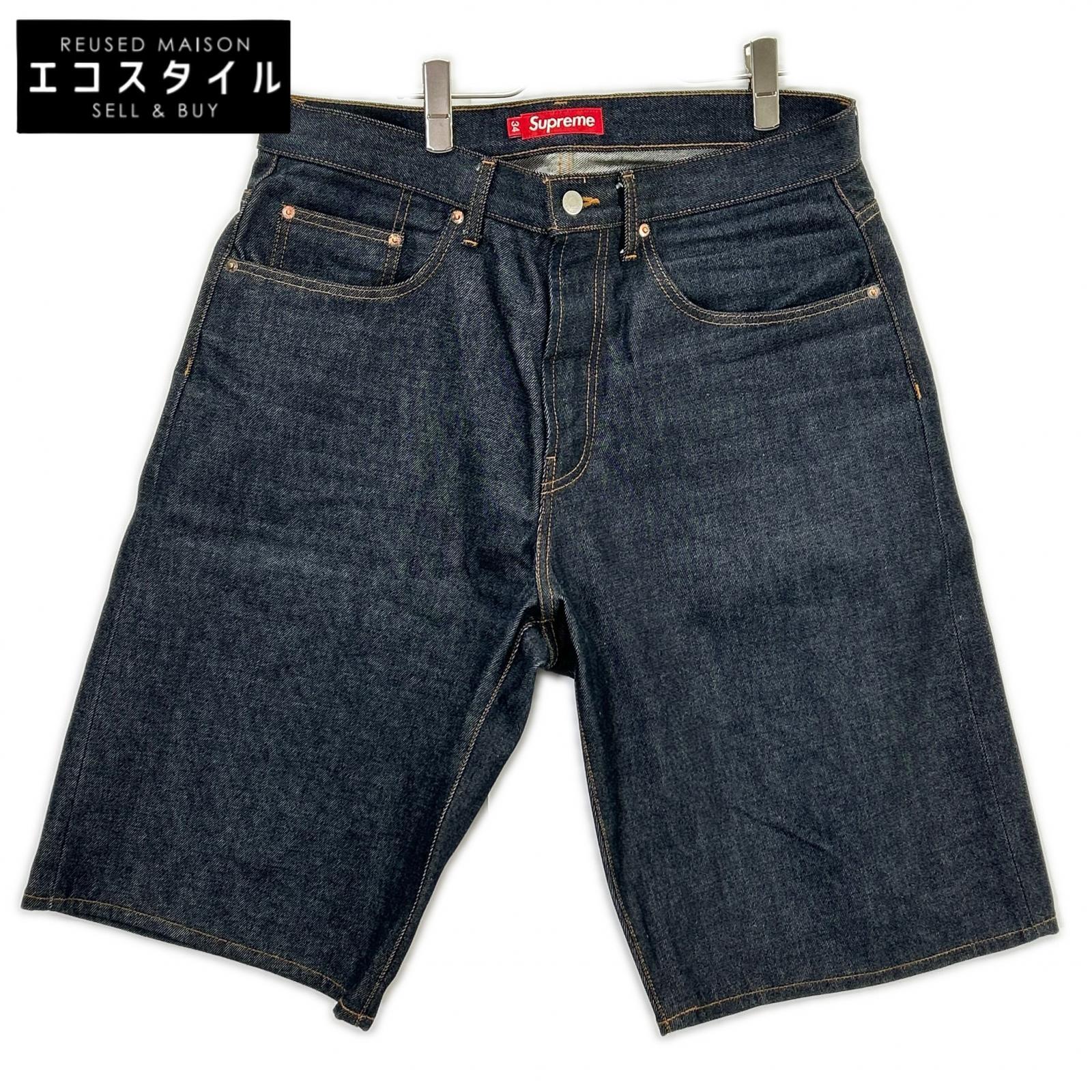 Supreme シュプリーム 25SS インディゴ Rigid Baggy Selvedge Denim Short バギーデニムショートパンツ ボトムス