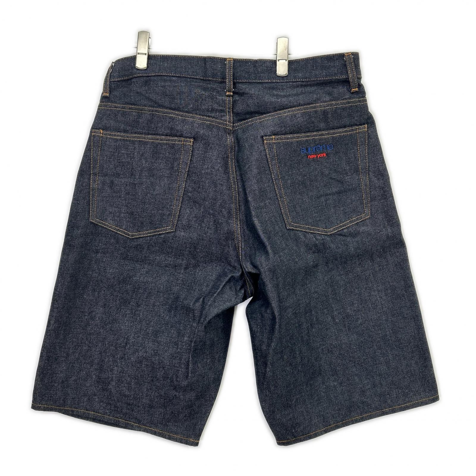 Supreme シュプリーム 25SS インディゴ Rigid Baggy Selvedge Denim Short バギーデニムショートパンツ ボトムス