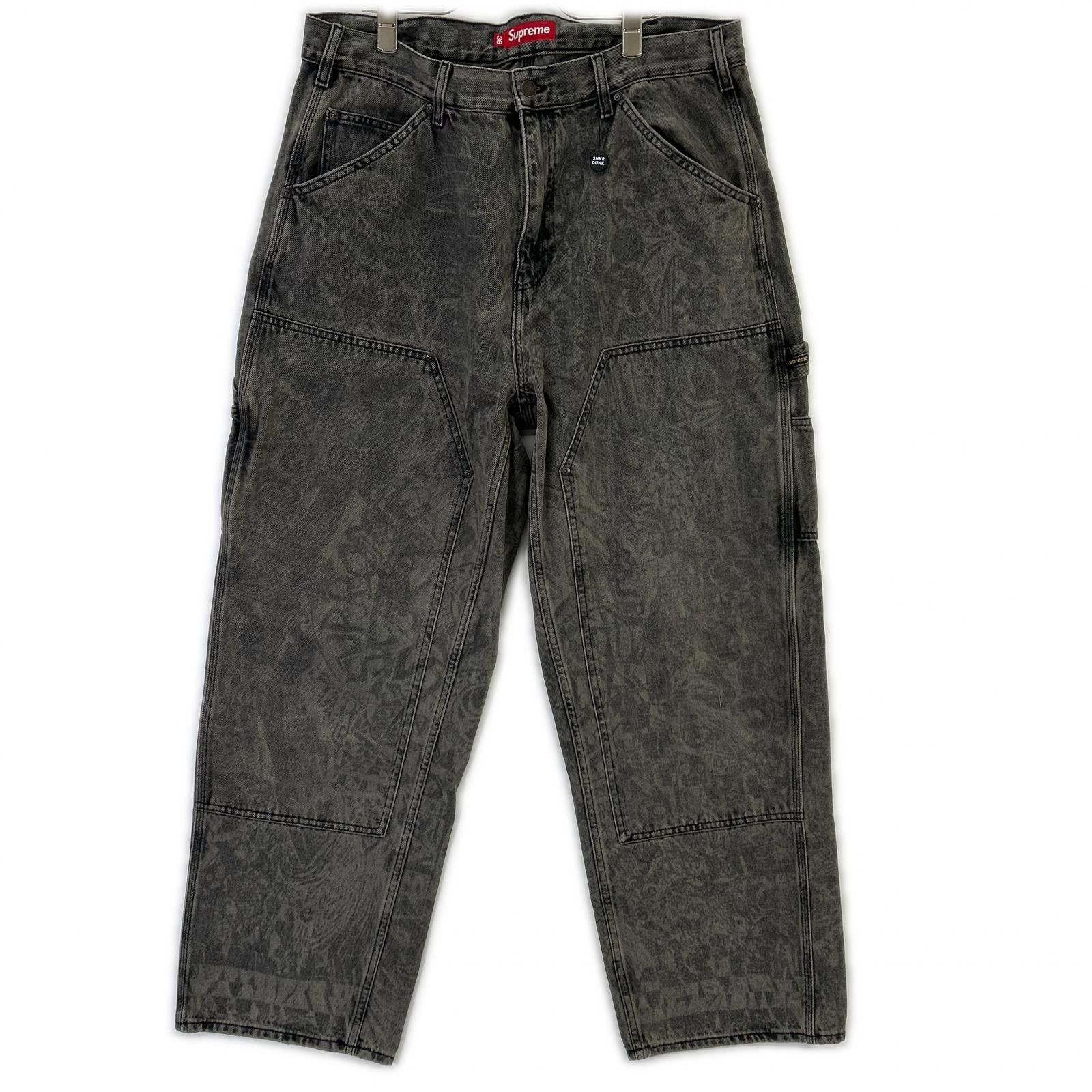 Supreme シュプリーム 24AW Liberty/グレー Double Knee Painter Pant ダブルニーペインターデニムパンツ ボトムス