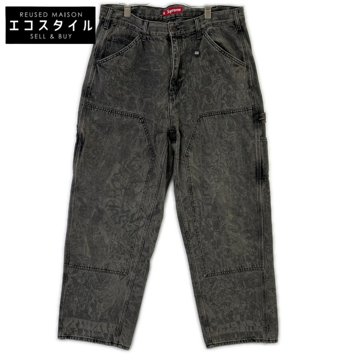 Supreme シュプリーム 24AW Liberty/グレー Double Knee Painter Pant ダブルニーペインターデニムパンツ ボトムス