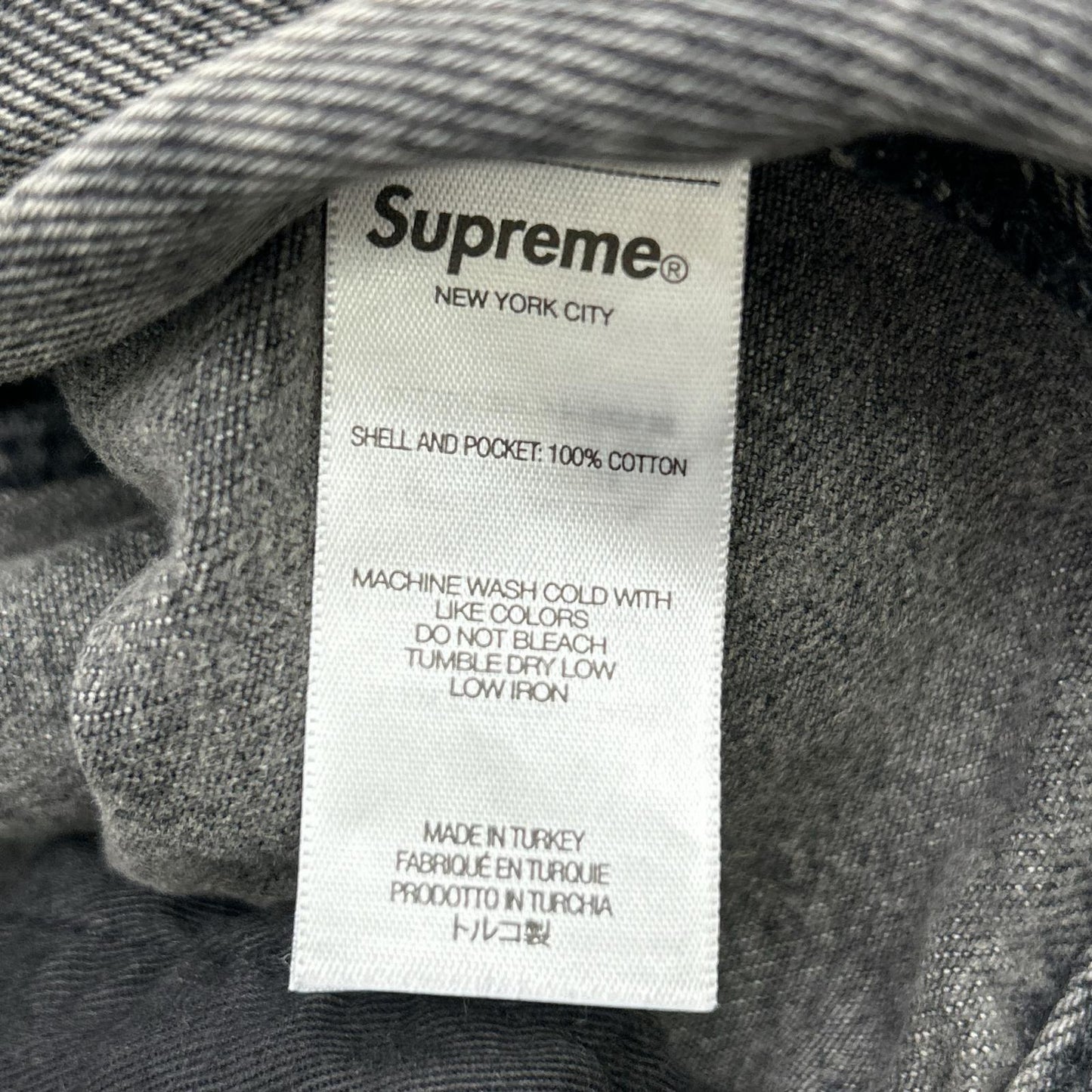 Supreme シュプリーム 24AW Liberty/グレー Double Knee Painter Pant ダブルニーペインターデニムパンツ ボトムス