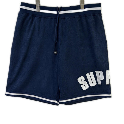 Supreme シュプリーム 24SS ネイビー Ultrasuede Mesh Short ウルトラスウェードメッシュショートパンツ ボトムス