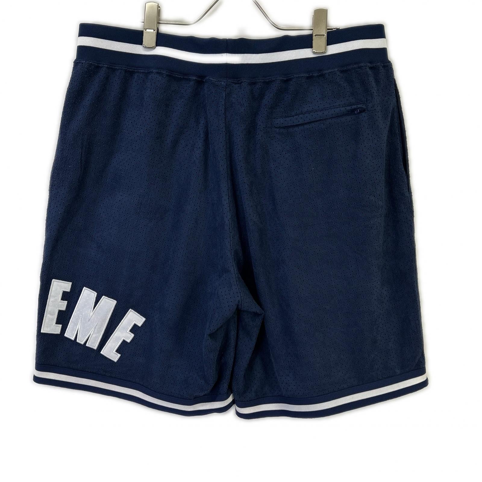 Supreme シュプリーム 24SS ネイビー Ultrasuede Mesh Short ウルトラスウェードメッシュショートパンツ ボトムス