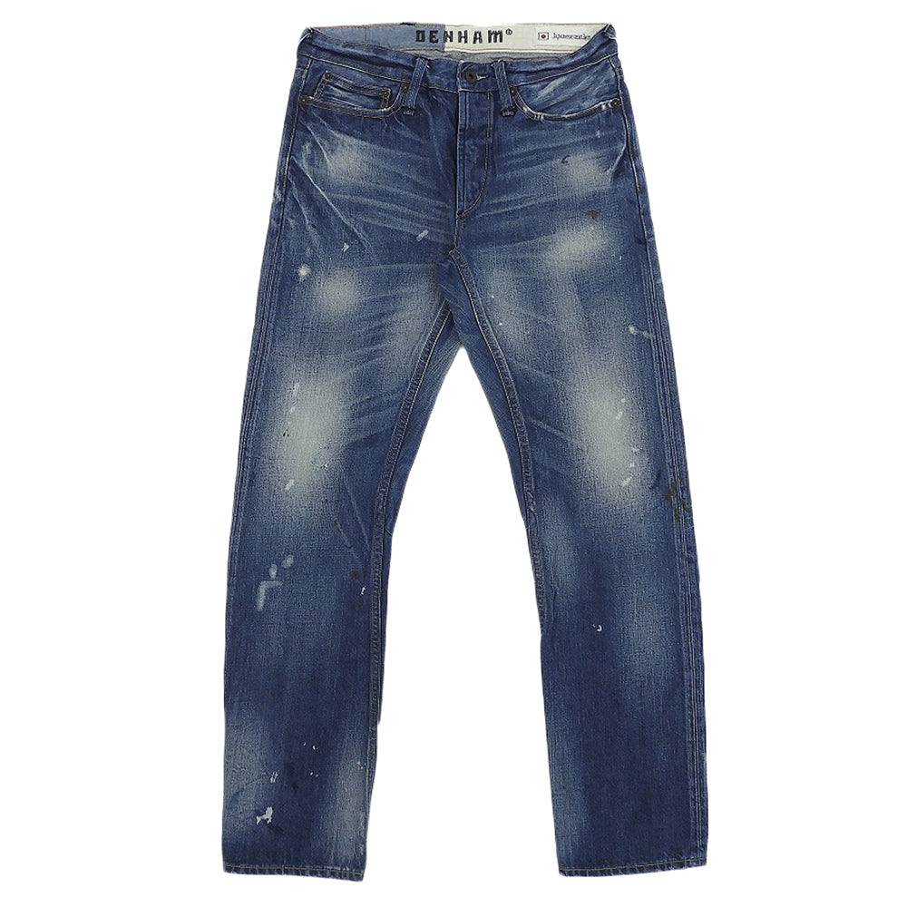 DENHAM デンハム UPGRADE R ダメージ加工 デニムパンツ ボトムス メンズ インディゴ W30 ボトムス