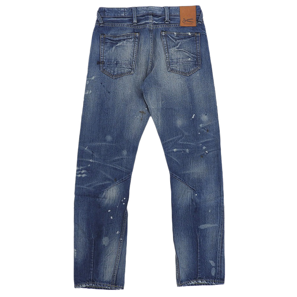 DENHAM デンハム UPGRADE R ダメージ加工 デニムパンツ ボトムス メンズ インディゴ W30 ボトムス