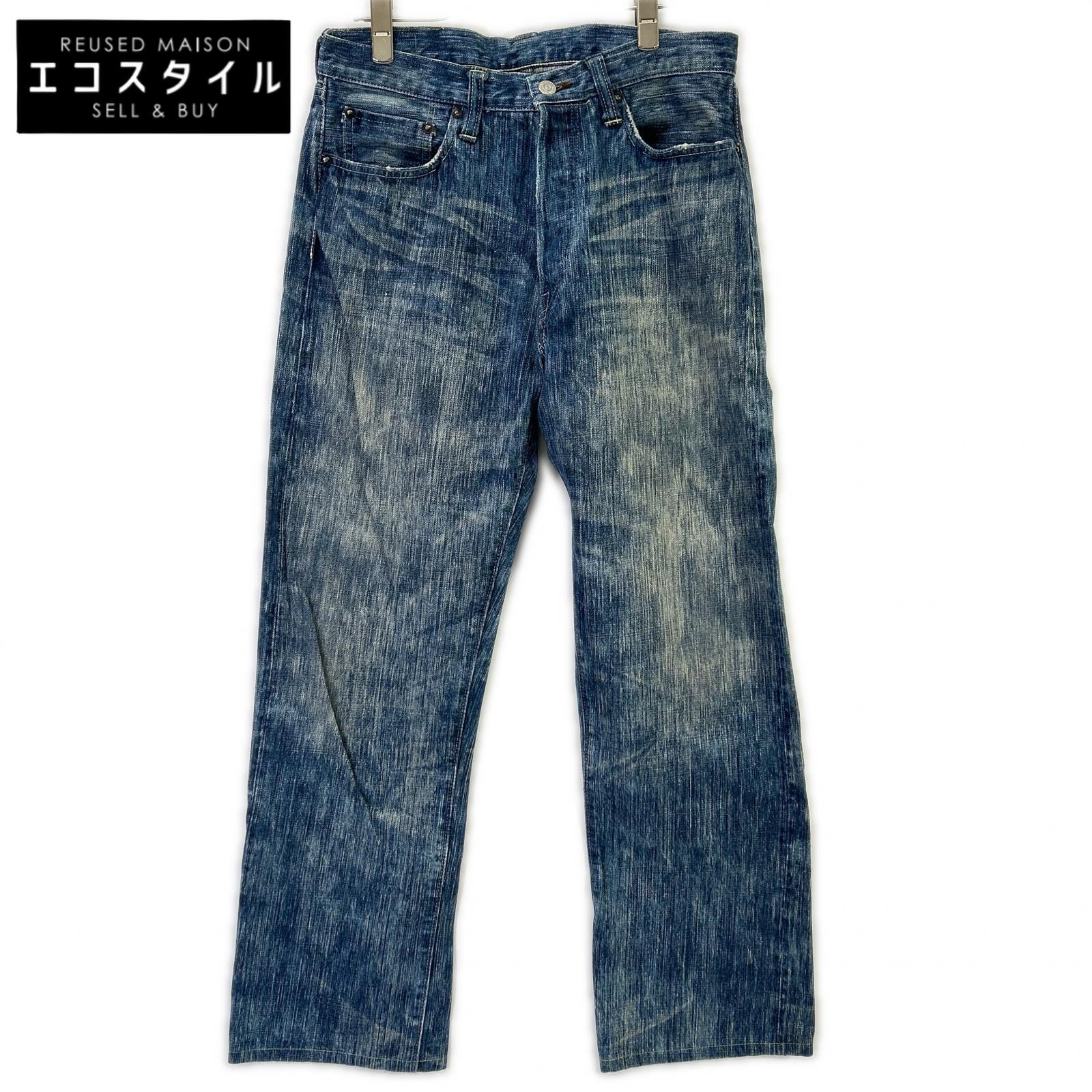 SUGAR CANE シュガーケーン SC40401 インディゴ ALOHA DENIM 砂糖黍 ダメージ加工デニムパンツ ボトムス