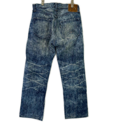 SUGAR CANE シュガーケーン SC40401 インディゴ ALOHA DENIM 砂糖黍 ダメージ加工デニムパンツ ボトムス