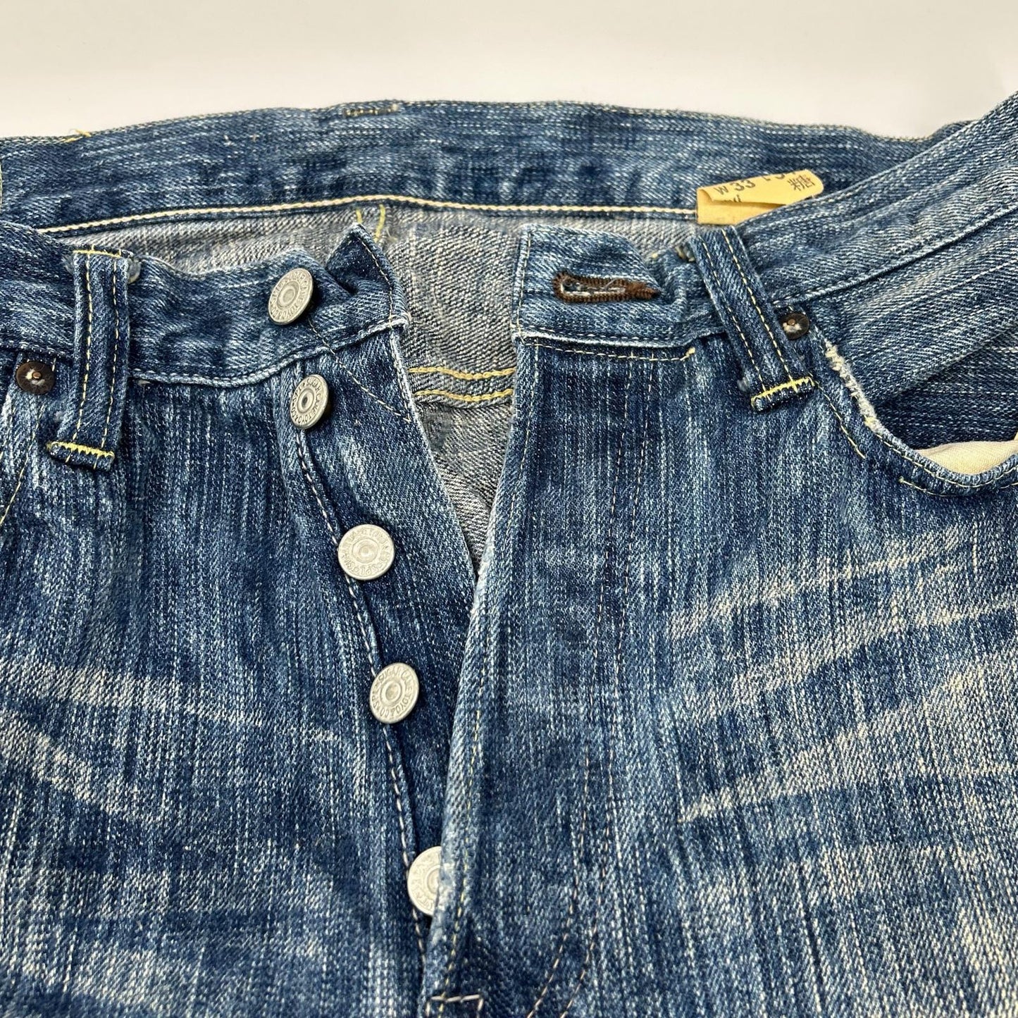 SUGAR CANE シュガーケーン SC40401 インディゴ ALOHA DENIM 砂糖黍 ダメージ加工デニムパンツ ボトムス